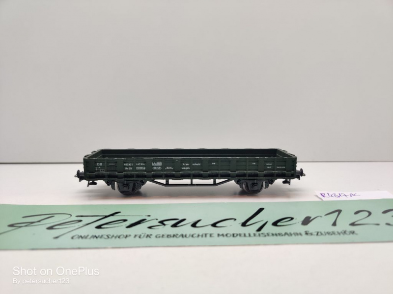 Roco H0 AC 4317A Kranschutzwagen / Rr 20 / DB