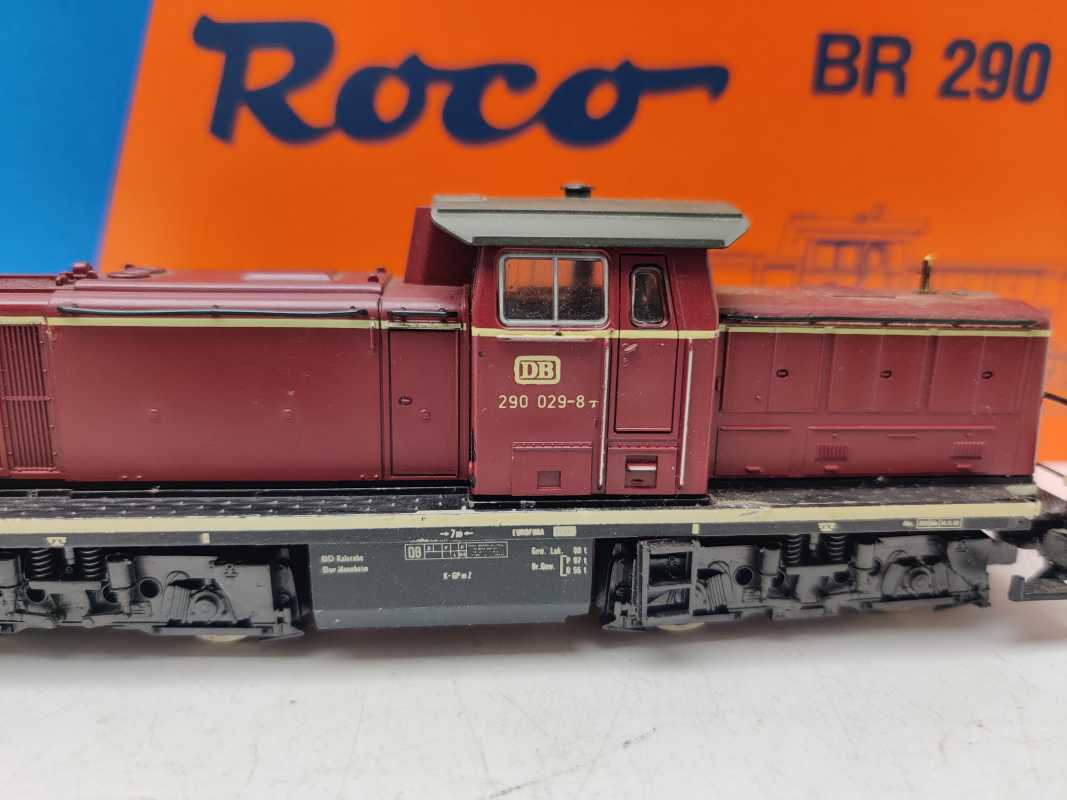 Roco H0 DC 43457 / schwere Diesellokomotive / BR290 / DB / ANALOG / OVP