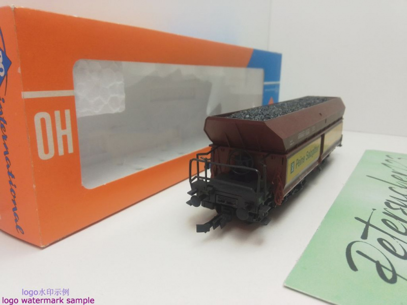 ROCO H0 DC 4370A Selbstentladewagen "Peine+Salzgitter" / FAD150 / NEM / DB / OVP