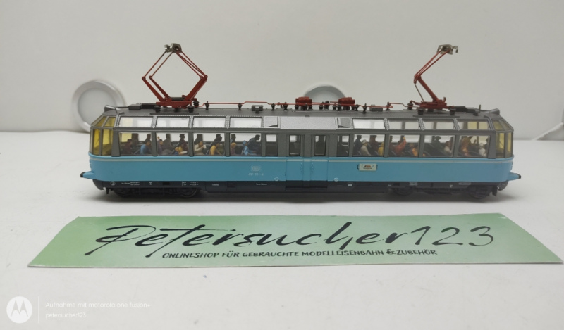 Roco H0 AC 43930 / BR491 001-4 Gläserner Triebwagen / Personen / DB