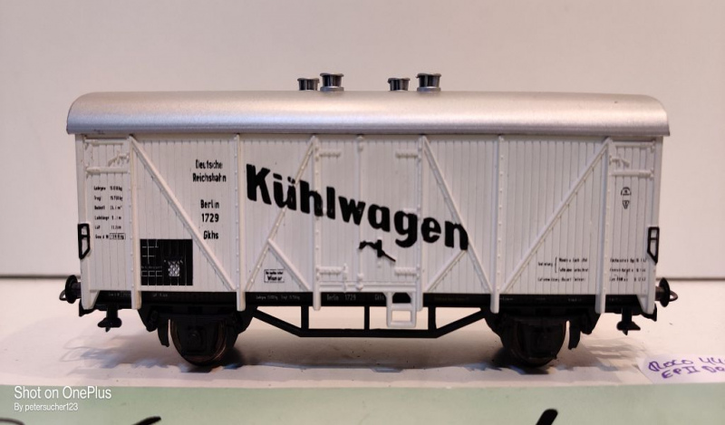 Roco H0 AC 44003 1x Kühlwagen aus Set Güterwagen der DRG/ Gkhs / DRG