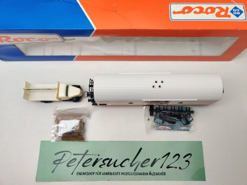 Roco H0 DC 44077 Kühlwagen-Set „Harz Brauerei“ / Ibbs396 / NEM / Privat / OVP