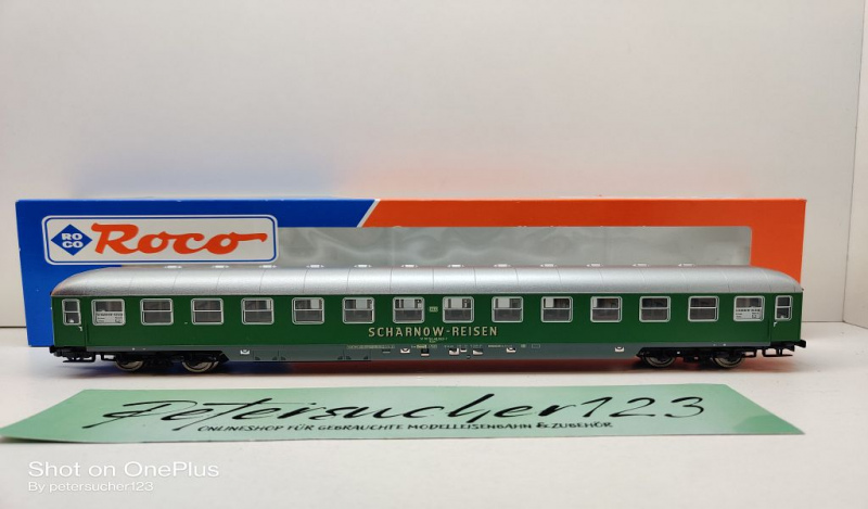 Roco H0 AC 44098 1x Schnellzugwagen aus Set / Bcüm 251 / NEM / DB / EVP