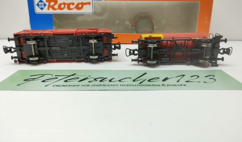 Roco H0 DC 44164 LRZ Ölwehr Set / SBB / 2-teilig / OVP