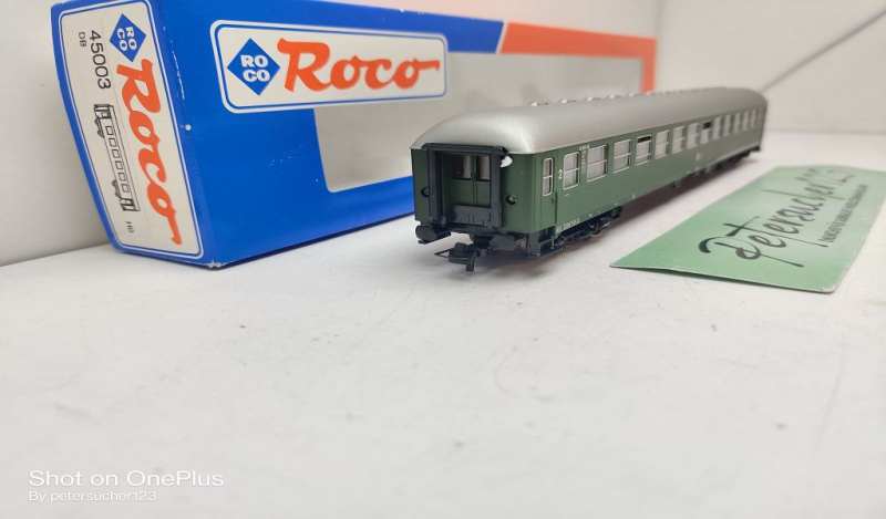 Roco H0 AC 44380 D-Zugwagen Abteilwagen / 2.Kl / B4üm / NEM / OVP