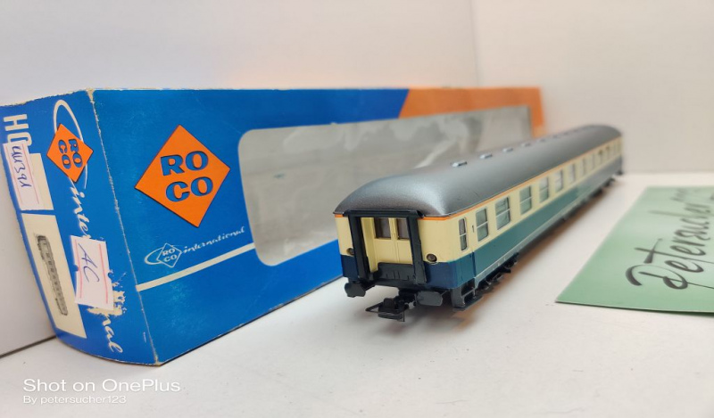 Roco H0 AC 44391 Schnellzug-Wagen 1.Kl / Am 203 / NEM / DB / EVP