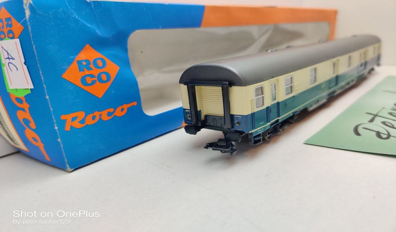 Roco H0 AC 44399 Postwagen / Post mr-b/26 / NEM / DB / EVP