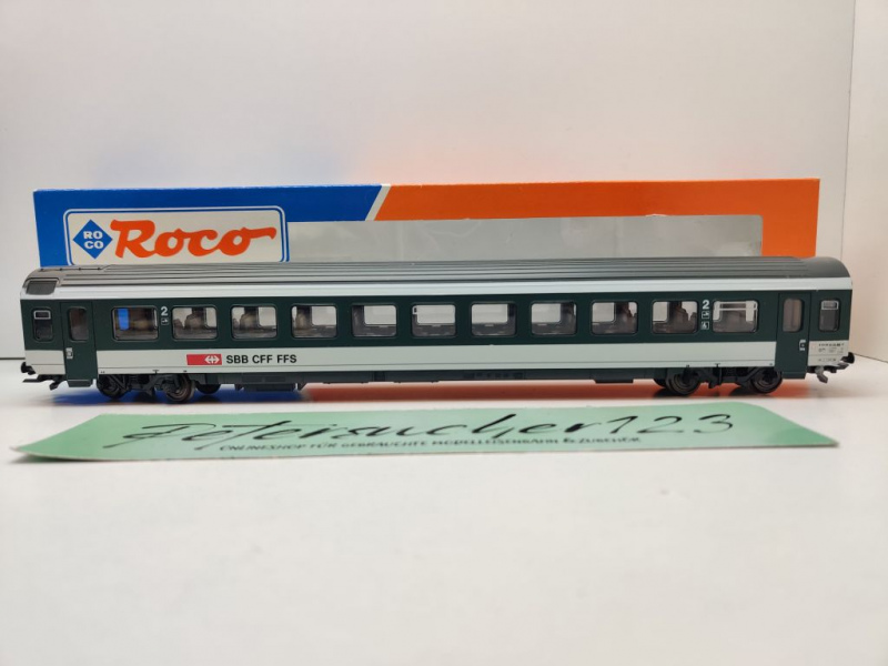 Roco H0 DC 44472 Reisezugwagen 2.Kl. EW IV B / NEM / SBB / OVP