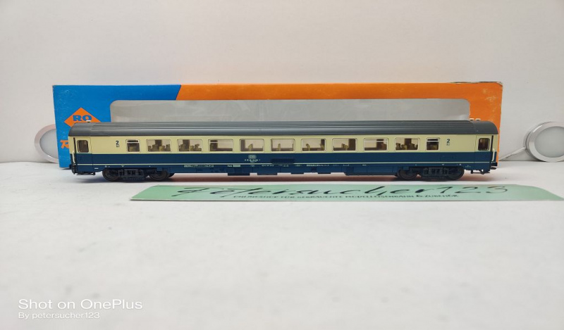 Roco H0 AC 44651 InterCity Großraumwagen / 2.Kl / Bpmz291 / NEM / OVP