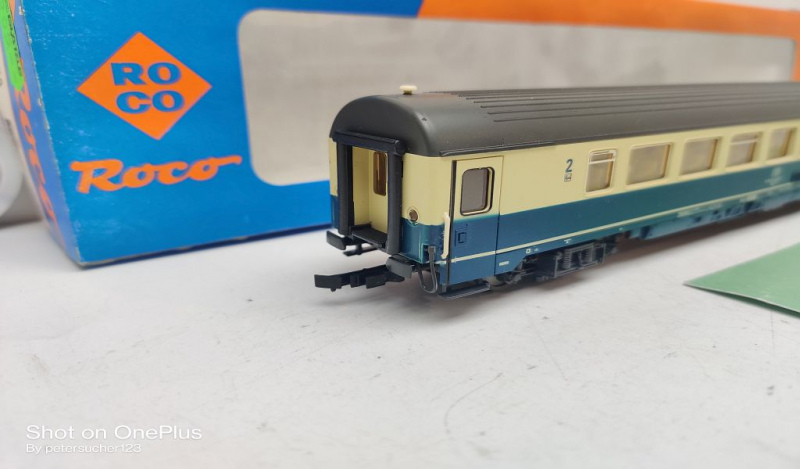 Roco H0 AC 44651 InterCity Großraumwagen / 2.Kl / Bpmz291 / NEM / OVP