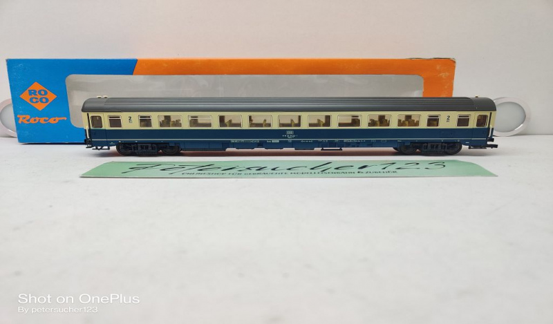 Roco H0 AC 44651 InterCity Großraumwagen / 2.Kl / Bpmz291 / NEM / OVP
