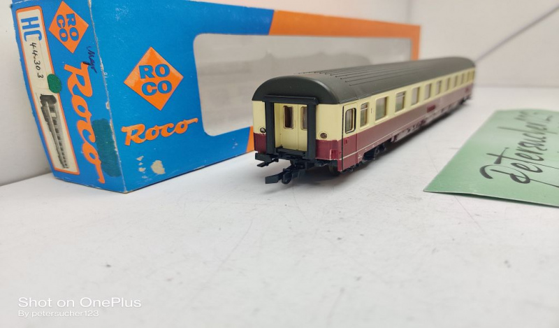 Roco H0 AC 44653 InterCity Abteilwagen / 1.Kl / Avmz207 / NEM / OVP
