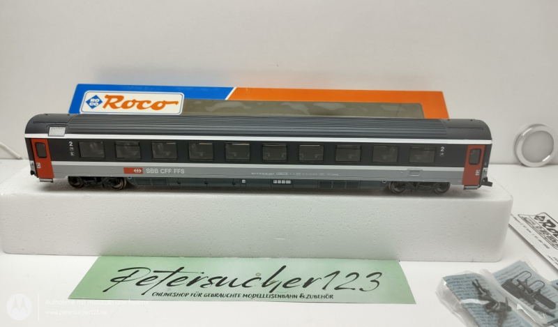 Roco H0 DC Exakt 1:87 44770.1  Personenwagen 2. Klasse / SBB / OVP