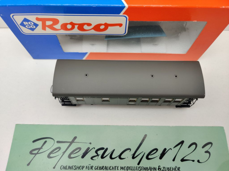 Roco H0 DC 44834 Lokalbahnwagen 1.Kl Postabteil LAPost / NEM / DB / OVP