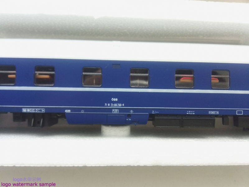 Roco H0 DC 44843 Schlafwagen TEN / U-Hansa / NEM / Exakt 1:87 / ÖBB / OVP