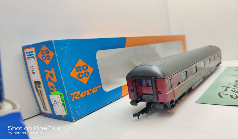 Roco H0 AC 44928 Schlafwagen "DSG" / WLAB4üm / NEM / DB / EVP