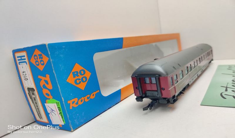 Roco H0 AC 44928 Schlafwagen "DSG" / WLAB4üm / NEM / DB / EVP