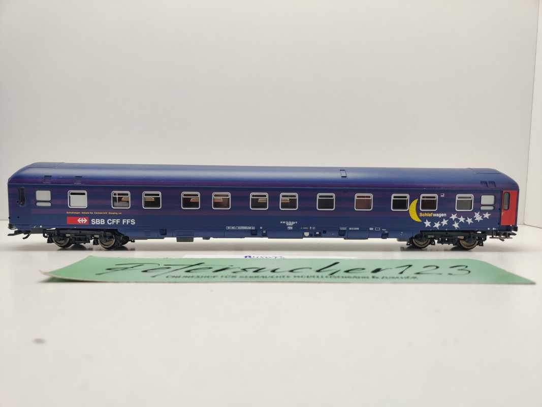 Roco H0 AC 45073 Schlafwagen "Mond und Sterne" WLABmh / NEM / SBB