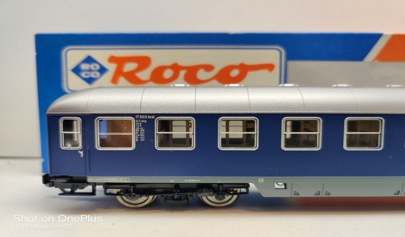 Roco H0 AC 45300 Schlafwagen "Touropa" / Bc4ümg 53 / NEM / DB / EVP
