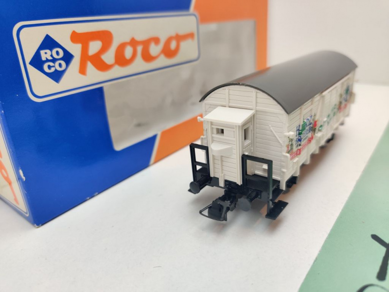 Roco H0 DC 46033 Bierwagen „Harz Brauerei“ m Brmshs / NEM / OVP