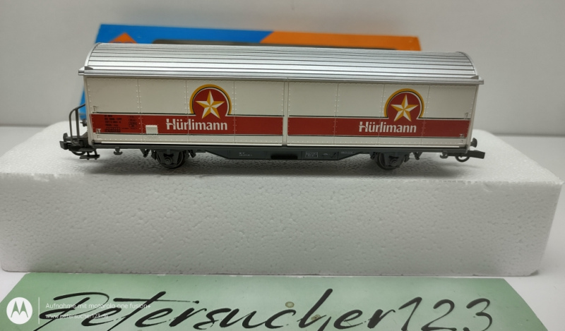 Roco H0 46165 / 2- Achser Gedeckter Güterwagen / Hürlimann / SBB / OVP