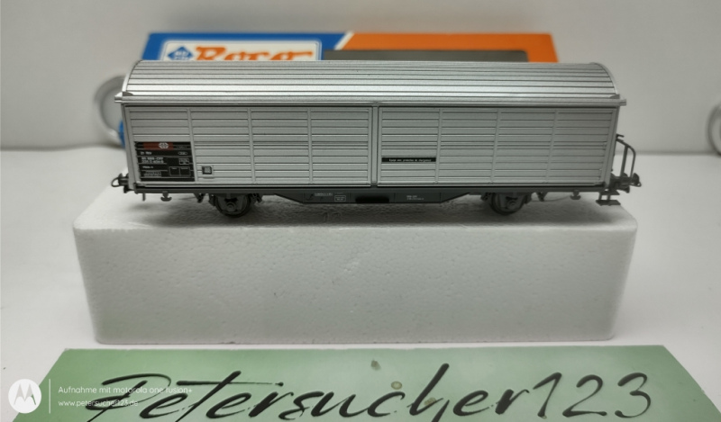 Roco H0 DC 46171 Schiebewandwagen Hilbs silber // SBB/ OVP