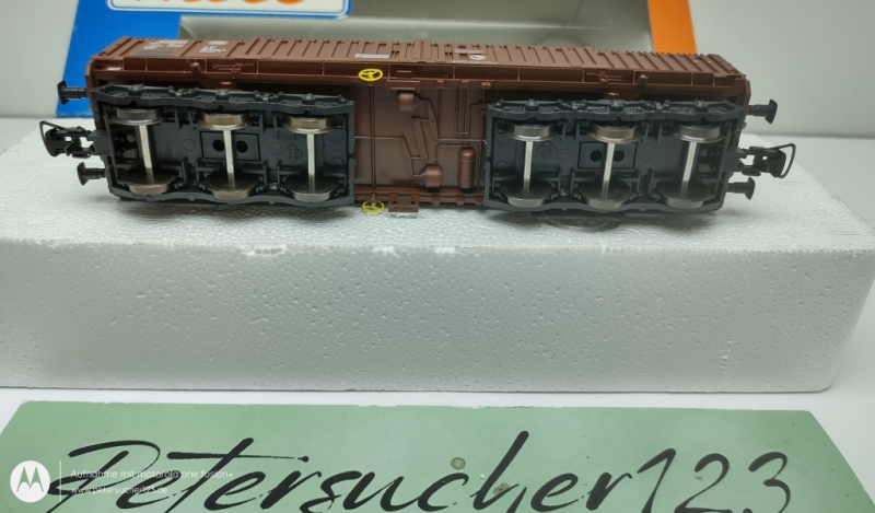 Roco H0 DC 46286 Teleskophaubenwagen / Sahimms / NEM / DB / OVP