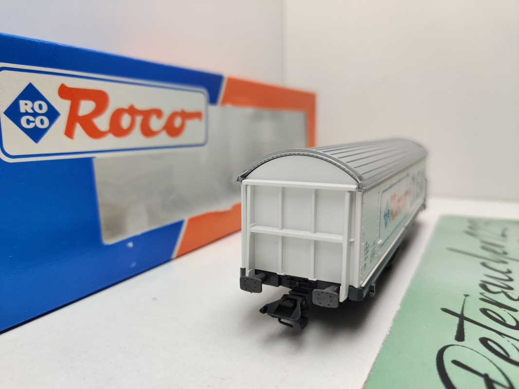 ROCO H0 AC 46400 Roco-Clean Schienenreinigungswagen NEM / SBB / OVP