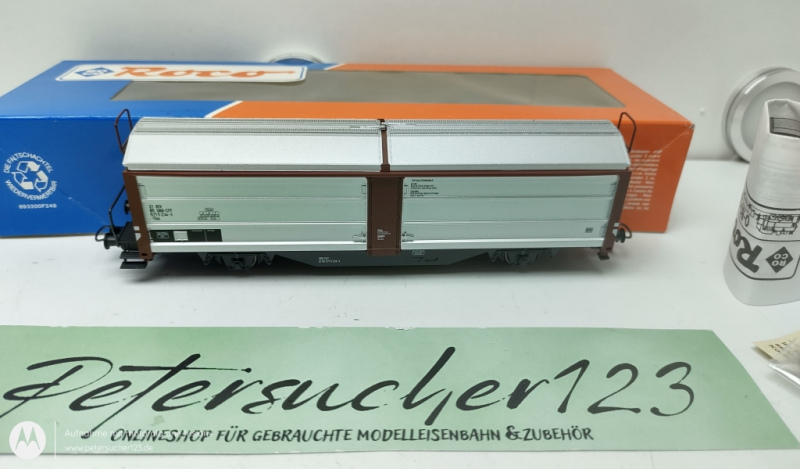 Roco H0 46641   2- Achser Gedeckter Güterwagen / Schiebewandwagen SBB OVP