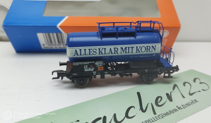 ROCO H0 DC 46709 // 2-Achser Kesselwagen Alles Klar mit Korn / DB / Clubmodell 98 / OVP