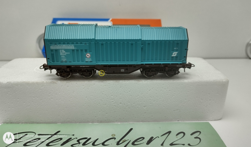 Roco H0 DC 46777 Teleskophaubenwagen Shimmns  Clubmodell 98 / ÖBB / OVP