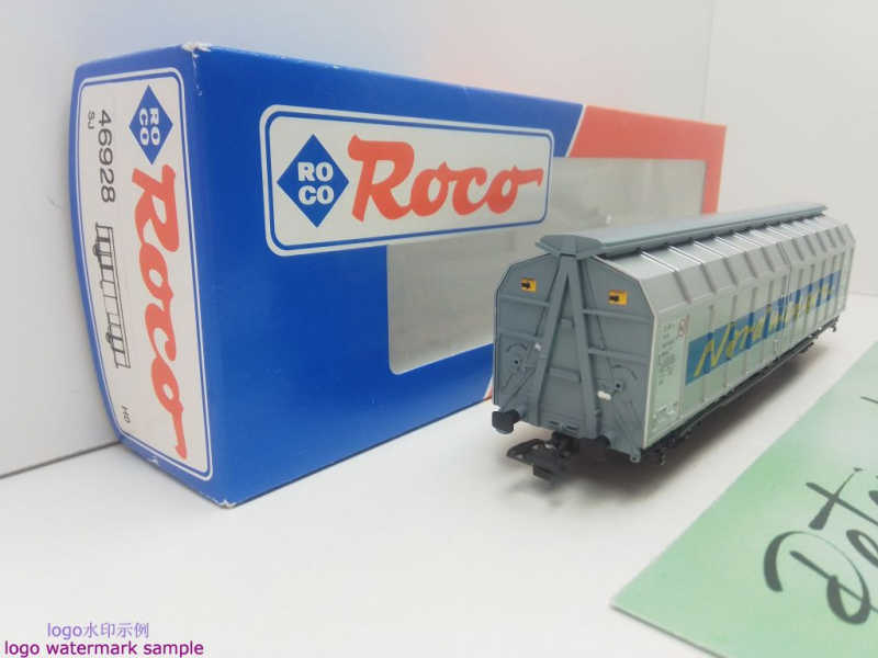 ROCO H0 DC 46928 Schiebewandwagen "Nordwaggon" / Hbbins842 / NEM / SJ / OVP