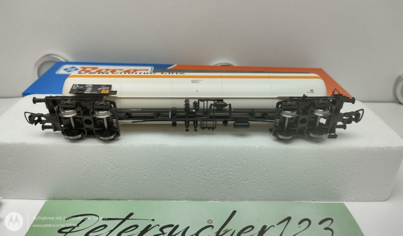 Roco H0 DC 46980 Kesselwagen CHEMIE Linz 4-Achser SNCF OVP