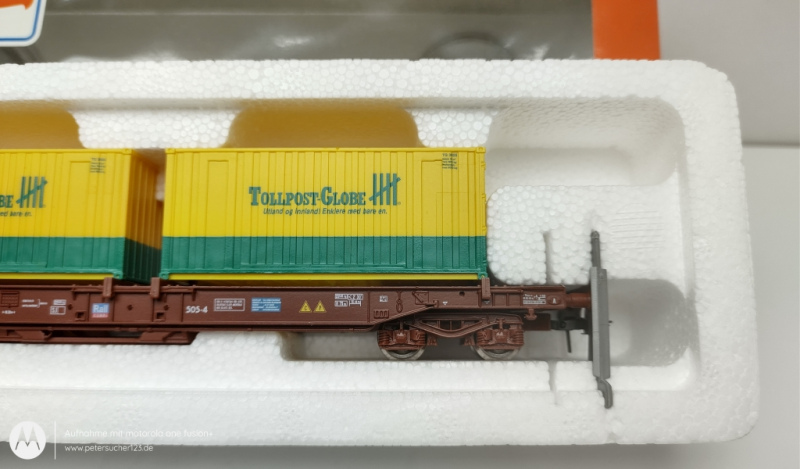 Roco H0 DC 47036 Einheitstaschenwagen SJ /  TOLLPOST-GLOBE  OVP