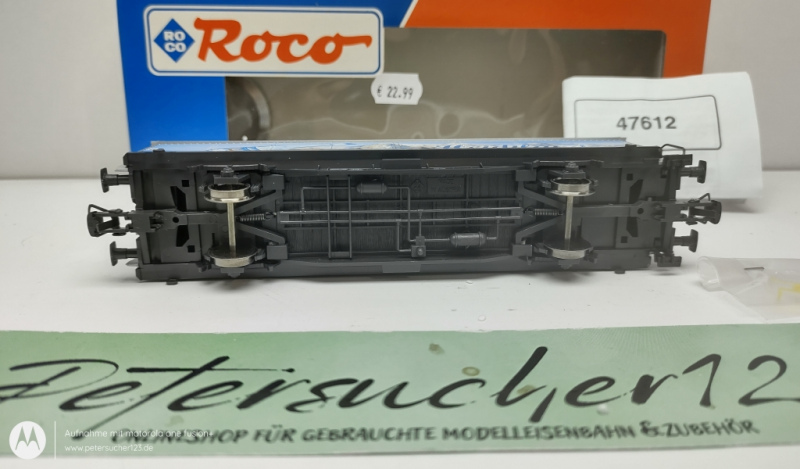 Roco H0 DC 47612 Gedeckter Güterwagen "HEIDILAND" / NEM / SBB / OVP