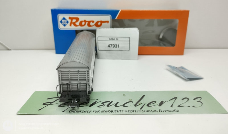 Roco H0 DC 47931 Schiebewandwagen "Eisenbahn Amateur" / NEM / SBB / OVP