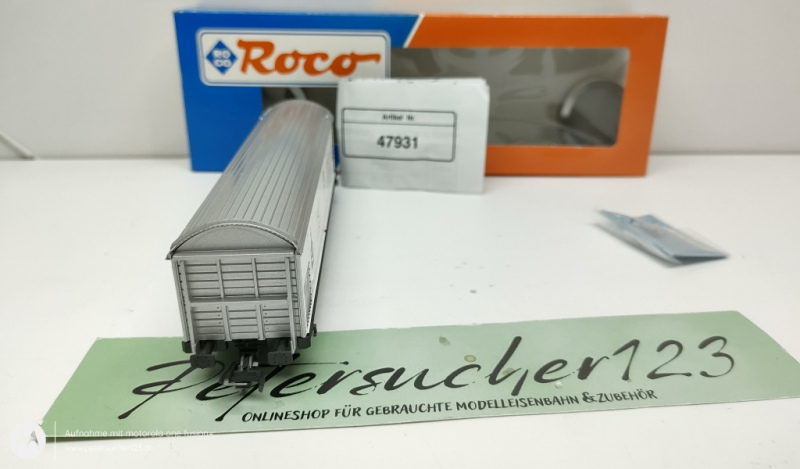 Roco H0 DC 47931 Schiebewandwagen "Eisenbahn Amateur" / NEM / SBB / OVP