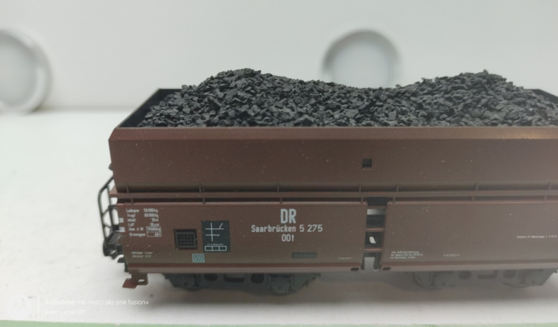 Roco H0 DC 5175 Großraumgüterwagen  / 4-Achser / DR / Braun