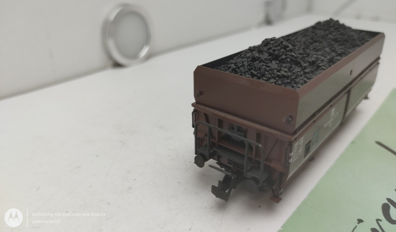 Roco H0 DC 5175 Großraumgüterwagen  / 4-Achser / DR / Braun