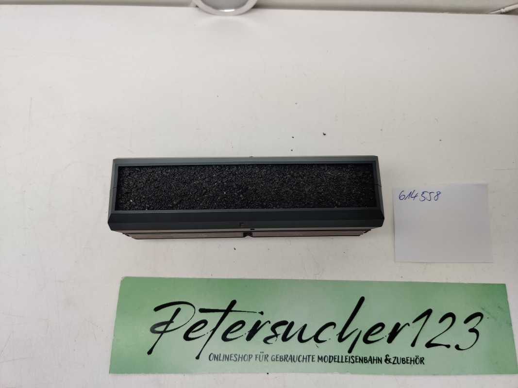 Roco H0 AC 614 558 / vierachsiger Großraum-Selbstentladewagen / NEM / DB / Ladegut Kohle