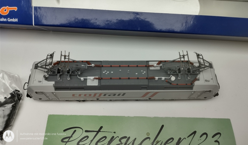 Roco H0 DC 62503  / 185 579-0   Elektrolok / CB Rail  / OVP / Analog / DSS