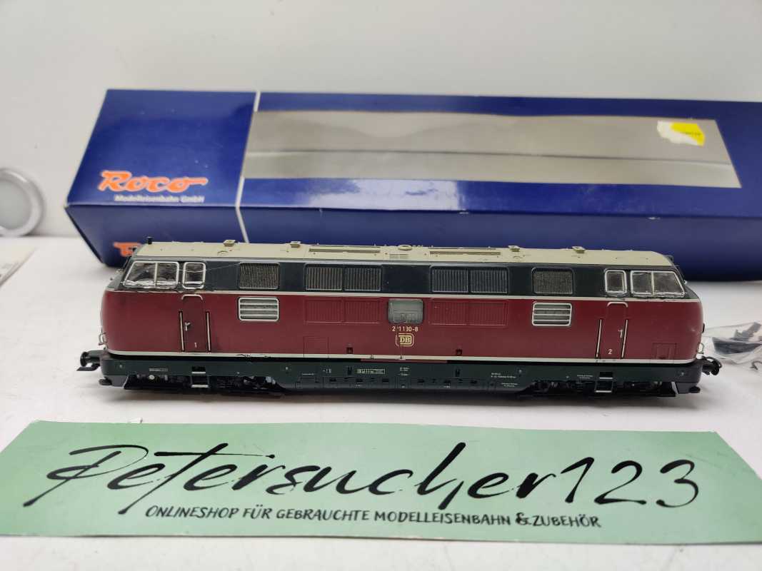 Roco H0 DC 62840 / Diesellokomotive der Baureihe 221 / DB / Digital / OVP