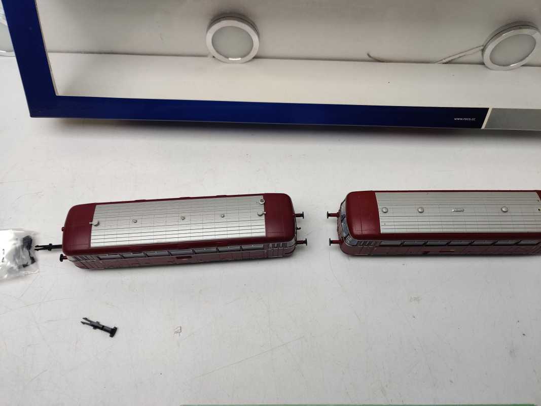 Roco H0 DC 63077 / Schienenbus VT/VS98 / Rot / DB / ANALOG / DSS / OVP
