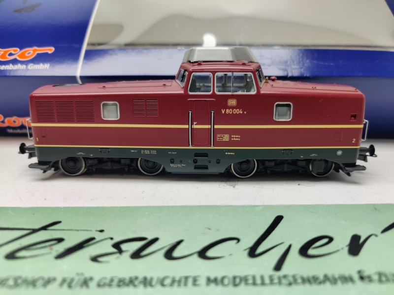Rovo H0 DC 63384 / V80 004 Diesellok / DB / DCC-Digital / OVP