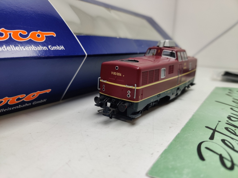 Rovo H0 DC 63384 / V80 004 Diesellok / DB / DCC-Digital / OVP