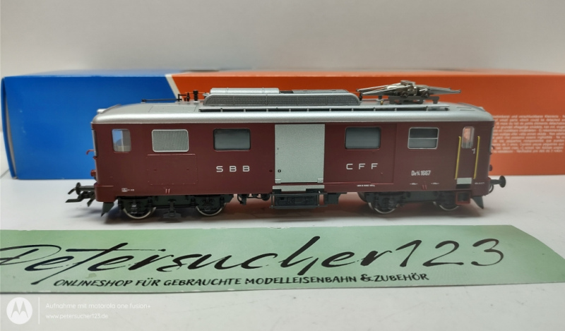 Roco H0 DC 63538 / De 4/4 1667 Gepäcktriebwagen  Seetaltriebwagen  / Analog / DSS / SBB  OVP