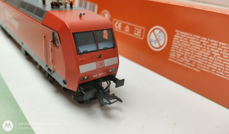 Roco H0 DC 63560  / BR145 Elektrolokomotive DB Cargo / ANALOG / DSS   OVP