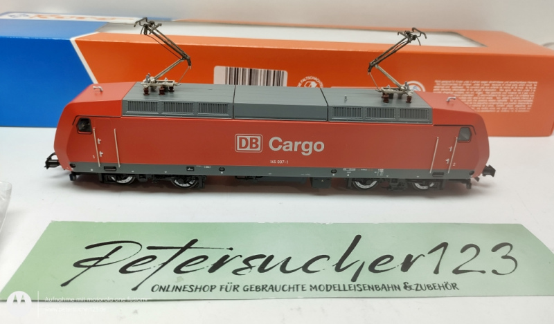 Roco H0 DC 63560  / BR145 Elektrolokomotive DB Cargo / ANALOG / DSS   OVP