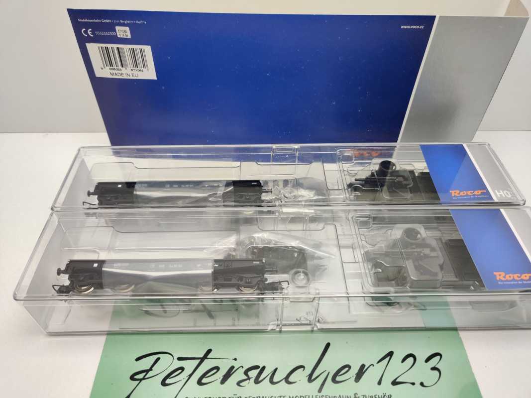 Roco H0 DC 67108 Schwerlastwagen Ssy Panzerhaubitzen M7B2 / NEM / ÖBB / OVP