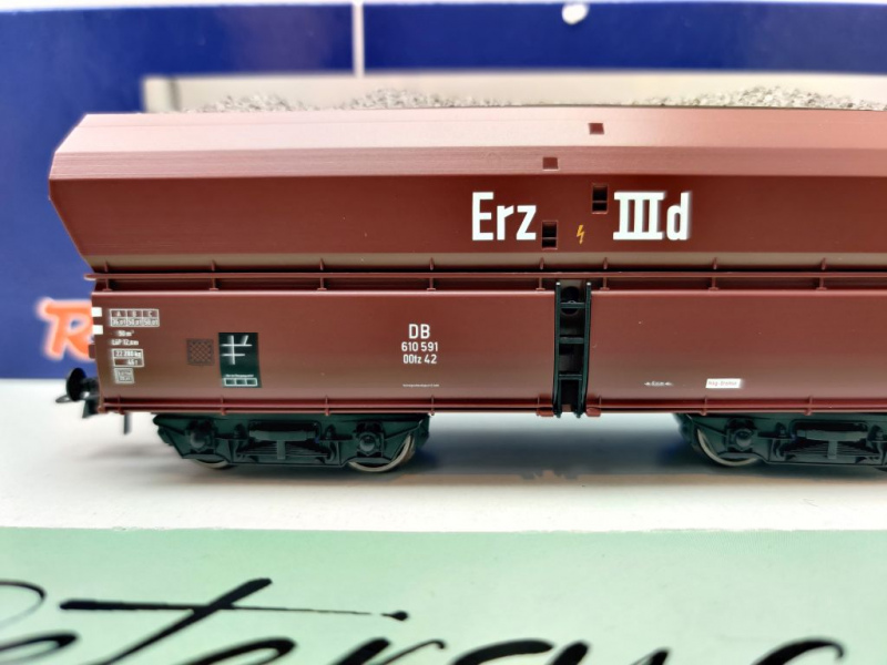 Roco H0 DC 67707 Erzwagen / OOtz42 / NEM / DB / OVP